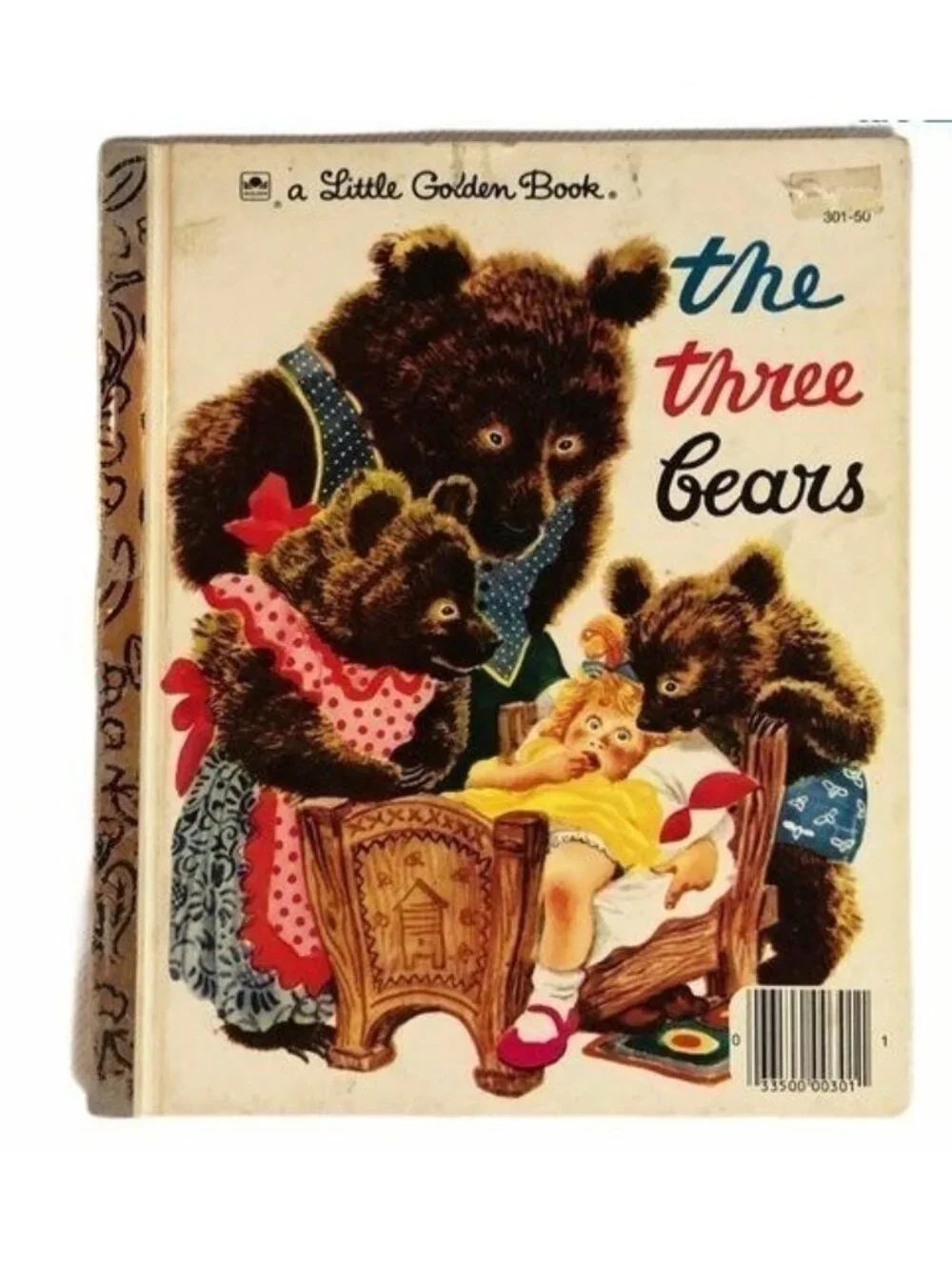The three bears a little golden book hardcover 2nd edition 1976 READ